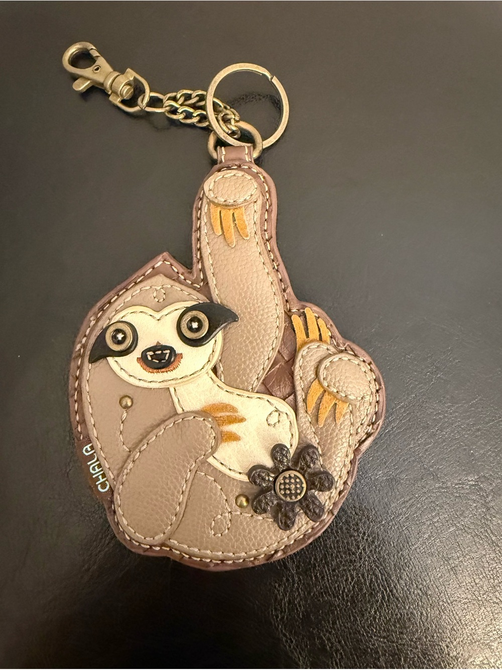 Chala Sloth Coin Purse/Bag Charm/Key Chain